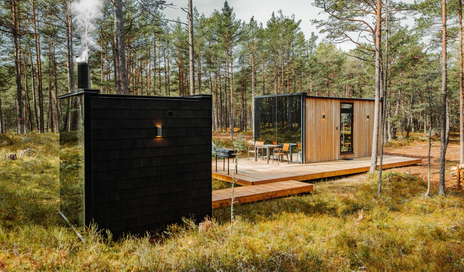 Sauna, study, yoga room in the garden