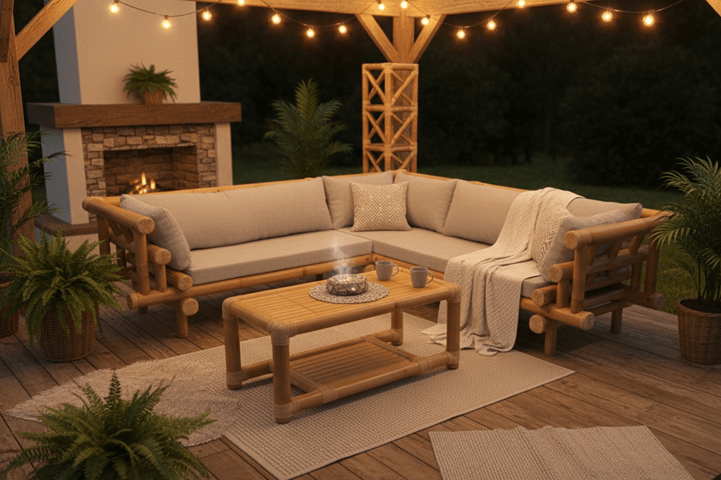 Natural elegance in the garden at the bambuszbutorok.hu stand