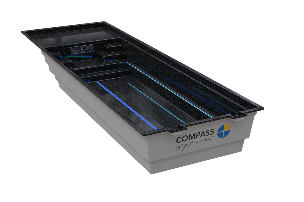 Vadonatúj LIDO és LIDO GRAND medencék debütálnak a Compass Pools standjánál!