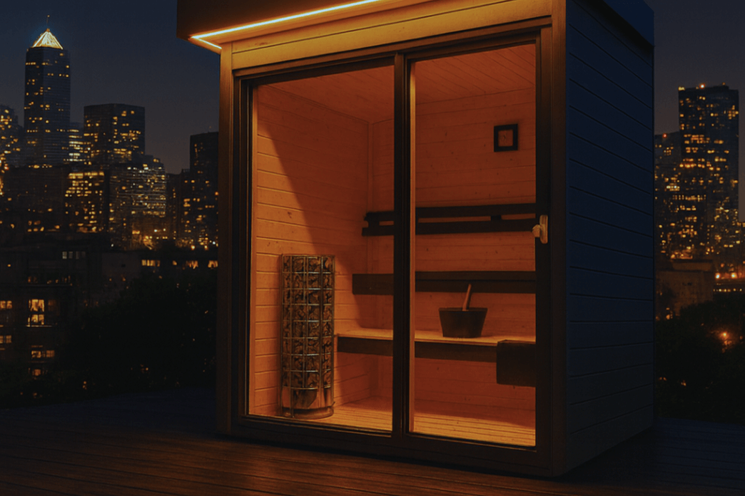 Violett - Premium Hungarian-made Finnish sauna without compromise